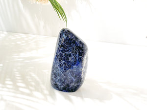 Sodalite Crystal Freeform: Healing Home Decor Stone