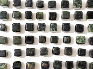 Nephrite Jade Tumbled Crystal: Polished Healing Gemstone