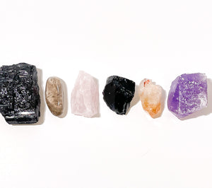 Protection Crystals Set | Home Protecting Crystal Kit | Healing Crystals and Stones l