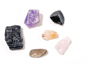 Protection Crystals Set | Home Protecting Crystal Kit | Healing Crystals and Stones l