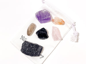 Protection Crystals Set | Home Protecting Crystal Kit | Healing Crystals and Stones l