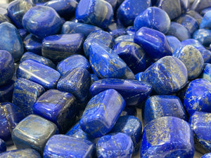 Small yet Mighty: The Powerful Tumbled Lapis Lazuli Crystals"
