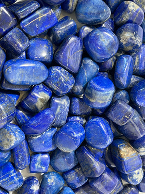 Small yet Mighty: The Powerful Tumbled Lapis Lazuli Crystals"