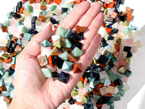 Mini Crystal Pyramids: Assorted Gemstone Healing Crystals