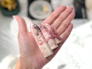 Dali Jasper Crystal Tower | Rainbow Calcite Towers | Fancy Jasper | Pork Stone | Tri Coloured Calcite | Supreme Nurturer | Courage Stone