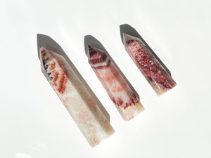 Dali Jasper Crystal Tower | Rainbow Calcite Towers | Fancy Jasper | Pork Stone | Tri Coloured Calcite | Supreme Nurturer | Courage Stone