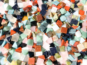 Mini Crystal Pyramids: Assorted Gemstone Healing Crystals