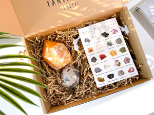 Orange Calcite & Flower Agate: A Dynamic Combo of Energy and Beauty