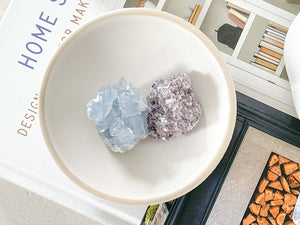 Celestite and Lepidolite: A Tranquil Combination for Relaxation and Stress Relief
