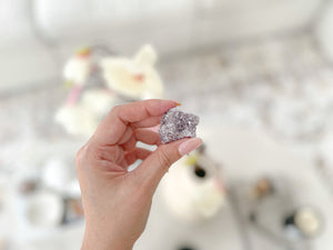 Celestite and Lepidolite: A Tranquil Combination for Relaxation and Stress Relief