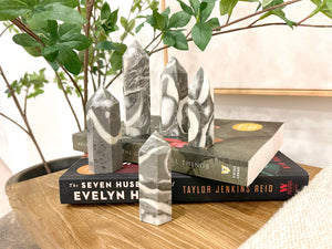 Thousand Eye Jasper Point: Orbicular Crystal