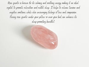 Sleep Well Crystal Set: Lepidolite, Selenite, Rose Quartz