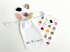 Break Attachments Crystal Set: Obsidian, Amethyst, Rose Quartz