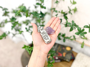 Amethyst & Thousand Eye Jasper Crystal Set: Healing Stones Combo