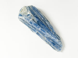 Selenite Plate & Blue Kyanite Crystal Set : Amplify Your Intuition and Energize Your Space