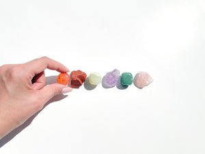 Taurus Zodiac Crystal Set: Selenite Bowl, Healing Stones