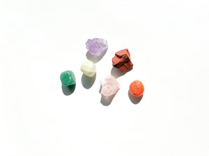 Taurus Zodiac Crystal Set: Selenite Heart Bowl & Healing Stones