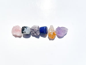 Libra Zodiac Crystal Set: Chakra Selenite Charging Plate