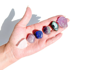 Pisces Zodiac Crystal Set: Intuition & Emotional Healing Gemstones