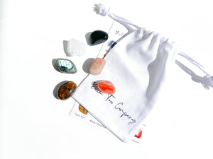 Leo Zodiac Crystal Set: Healing Stones for Confidence & Creativity