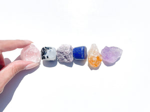 Libra Zodiac Crystal Set: Chakra Selenite Charging Plate