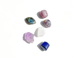 Pisces Zodiac Crystal Set: Intuition & Emotional Healing Gemstones