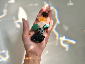 New Beginnings Crystal Set: Healing Stones for Transformation
