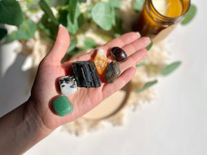 New Beginnings Crystal Set: Healing Stones for Transformation