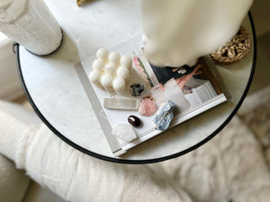 Self Love Healing Crystal Set: Quartz, Rose Quartz, Moonstone & Selenite