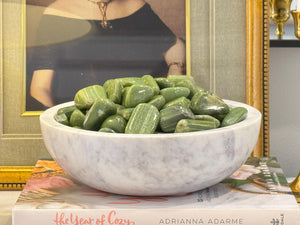 Green Tremolite Tumbled Stones – Healing Crystal for Meditation, Chakra Balancing, and Home Decor