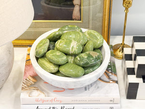 Tremolite Palm Stone – Polished Healing Crystal for Meditation, Reiki, and Home Décor