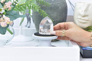 Clear Quartz Polished Points – Natural Healing Crystal for Energy Amplification & Spiritual Clarity