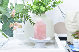 Rose Quartz Polished Points – Natural Healing Crystal for Love & Harmony