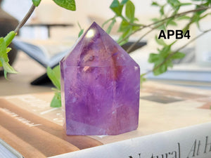 Natural Amethyst Points & Towers – Raw Healing Crystal for Energy, Meditation, and Home Decor