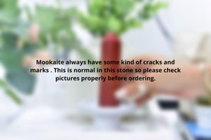 Mookaite Jasper Tower - Natural Polished Point Crystal for Energy Healing & Home Decor