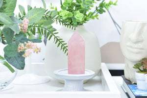 Rose Quartz Polished Points – Natural Healing Crystal for Love & Harmony