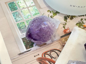 Natural Raw Amethyst Crystal Points - Ethically Sourced, Healing & Meditation Stone