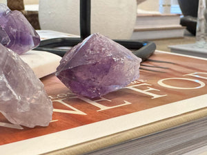 Natural Raw Amethyst Crystal Points - Ethically Sourced, Healing & Meditation Stone