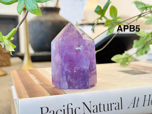 Natural Amethyst Points & Towers – Raw Healing Crystal for Energy, Meditation, and Home Decor
