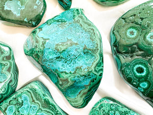 Chrysocolla Malachite Freeform – Polished Crystal for Healing & Transformation – Protection and Growth Stone