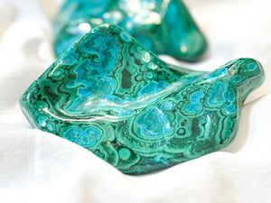 Chrysocolla Malachite Freeform – Polished Crystal for Healing & Transformation – Protection and Growth Stone