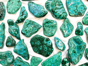 Chrysocolla Malachite Freeform – Polished Crystal for Healing & Transformation – Protection and Growth Stone