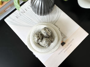 Pyrite Tumbled Stone – Natural Fools Gold for Protection, Abundance & Manifestation