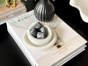 Larvikite Tumbled Stone – Protection & Grounding Crystal for Meditation, Energy Work and Spiritual Healing