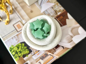 Green Aventurine Star – 30mm Crystal for Luck, Prosperity & Heart Healing