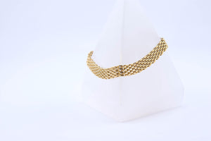 Luxe Multi-Strand Gold Bracelet – Bold, Textured & Timeless