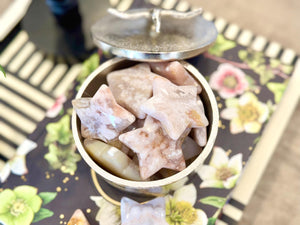 Flower Agate Star Crystal: Polished Pocket Stone for Emotional Growth