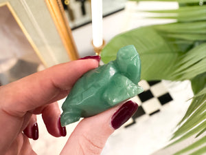 Green Aventurine Crystal Turtle – 5 cm – Luck, Prosperity & Healing Figurine