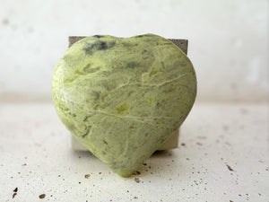 Infinite Stone Heart: Serpentine Chrysotile Crystal for Healing