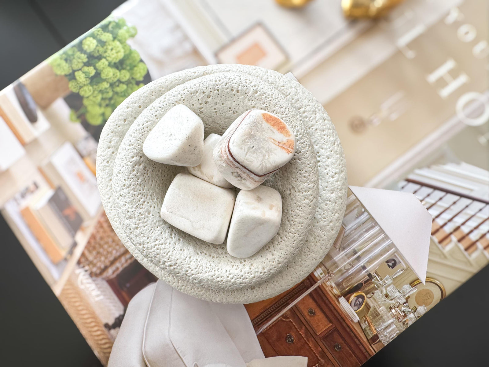 Scolecite Tumbled Stones: Healing Crystals for Inner Peace